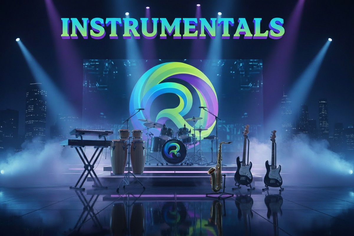 Instrumentals Hero Banner – Congas & Sax